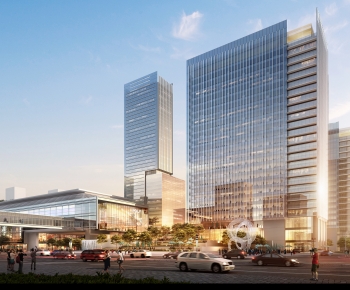 Modern Appearance Of Commercial Building-ID:540781021