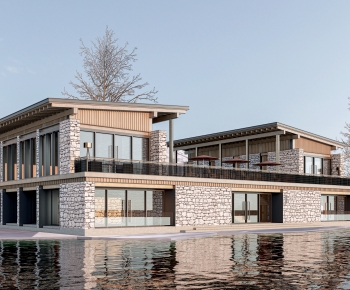 New Chinese Style Appearance Of Commercial Building-ID:405031928