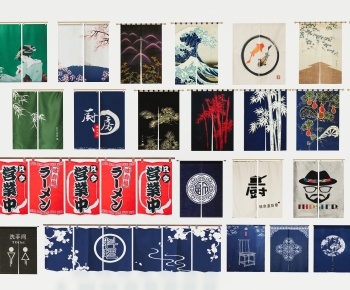 Japanese Style Door Curtain-ID:291244035