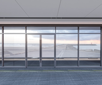 Modern Glass Screen Partition-ID:165883063