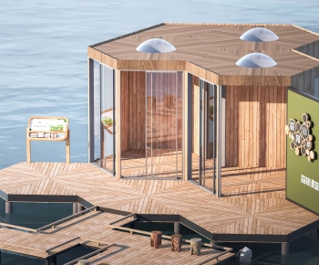 Modern Appearance Of Commercial Building-ID:615401035