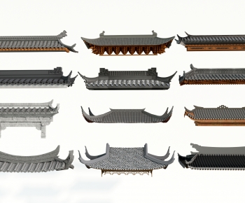 Chinese Style Building Component-ID:219866995