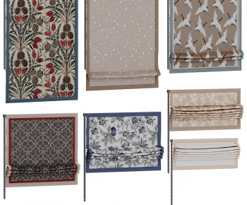 French Style Roman Curtain-ID:433403974