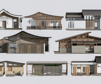 New Chinese Style Public Building-ID:315880063