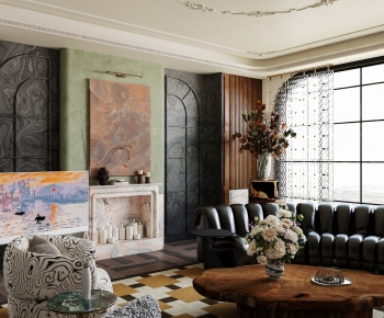 French Style A Living Room-ID:790704974