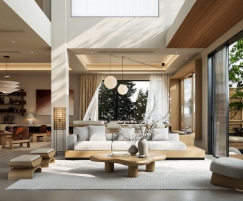 Modern A Living Room-ID:636029018
