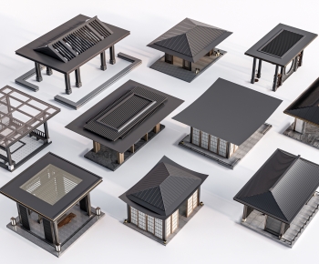 New Chinese Style Pavilion-ID:445524933