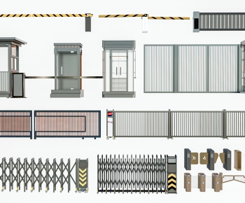 Modern Security Booth-ID:877485042