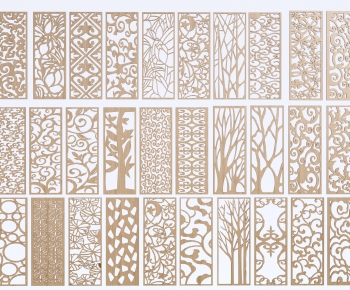 New Chinese Style Wooden Screen Partition-ID:639997965