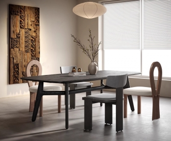 Modern Dining Table And Chairs-ID:859244112