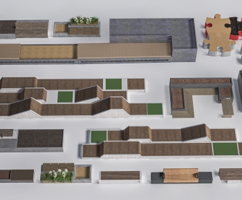 Modern Communal Chair-ID:622895001