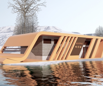 Modern Public Building-ID:807147988