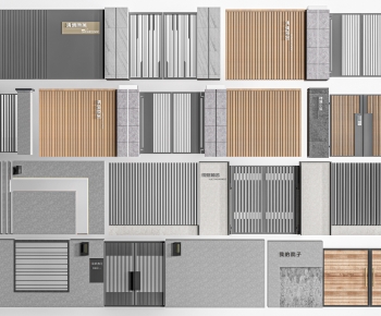 Modern Fence-ID:262100727