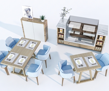 Modern Dining Table And Chairs-ID:593307979