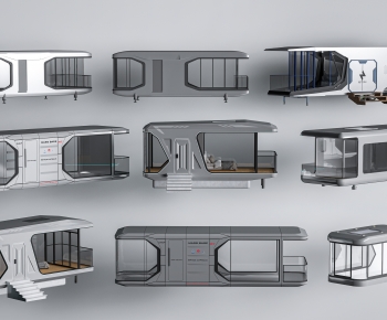 Modern Building Appearance-ID:347876071