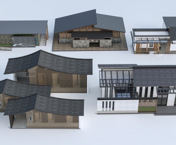 New Chinese Style Public Building-ID:249711993