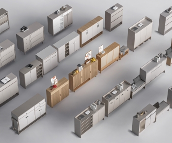 Modern Shoe Cabinet-ID:727747926