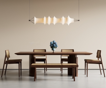 Modern Dining Table And Chairs-ID:186910692