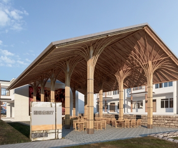 Modern Public Building-ID:881582981