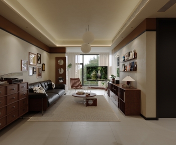 Modern A Living Room-ID:663021095