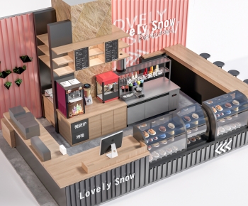 Modern Reception Desk-ID:642339943