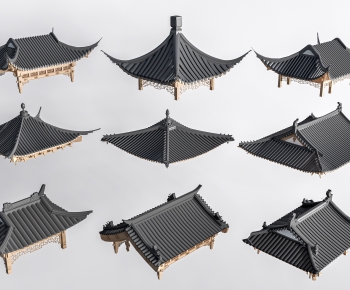 Chinese Style Building Component-ID:503981113