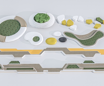 Modern Communal Chair-ID:391385084