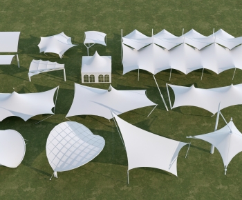 Modern Sunshade/Canopy/Tensioning Film-ID:214323045