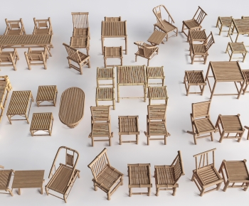 New Chinese Style Leisure Table And Chair-ID:833554039