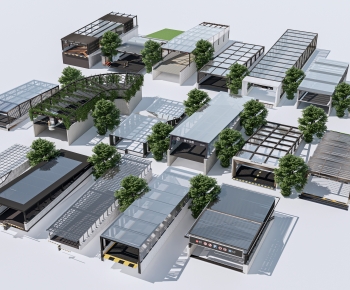 Modern Underground Parking Lot-ID:511136057