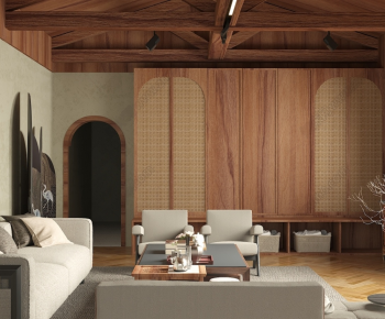 Modern A Living Room-ID:933497917