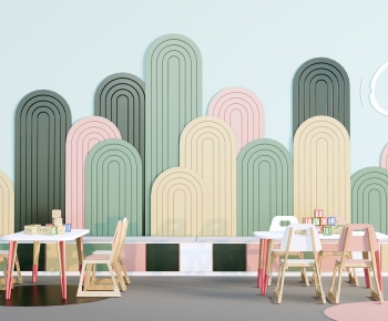 Modern Children's Table/chair-ID:371916067