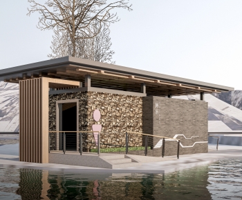 New Chinese Style Public Building-ID:147190091