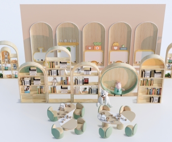 Modern Bookshelf-ID:471210966