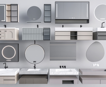 Modern Bathroom Cabinet-ID:149929565