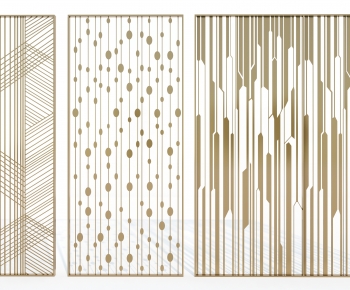 Modern Metal Screen Partition-ID:284040032