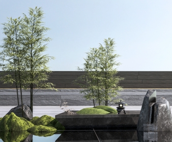 New Chinese Style Rockery Waterscape-ID:946050884