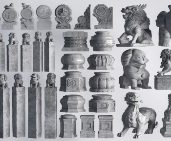 Chinese Style Column-ID:913157947