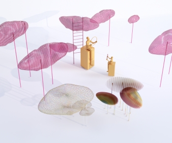 Modern Sculpture Sketch-ID:575197944