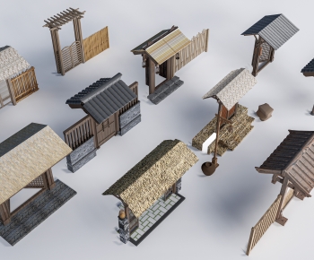 New Chinese Style Gate-ID:411084894