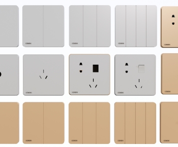 Modern Switch Socket Panel-ID:766323094