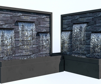 Modern Rockery Waterscape-ID:759690052