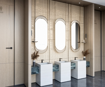 Modern Public Toilet-ID:950376032