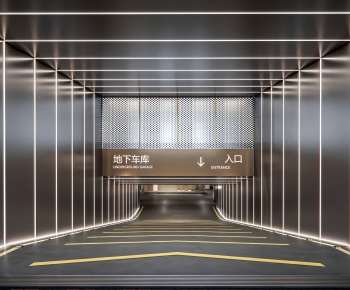 Modern Underground Parking Lot-ID:920439006
