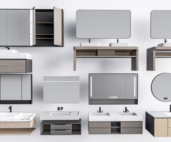 Modern Bathroom Cabinet-ID:203147895