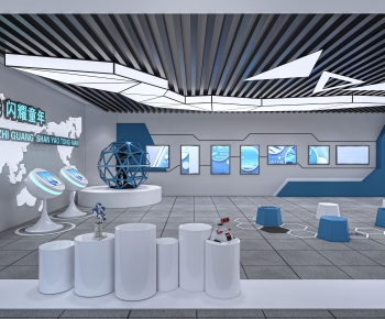 Modern Exhibition Hall-ID:484802963