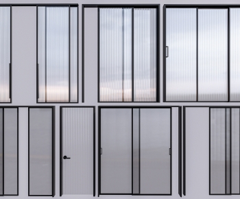 Modern Sliding Door-ID:739494098