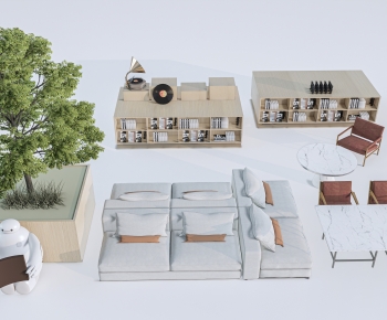 Modern Sofa Combination-ID:861394888