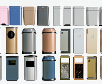 Modern Trash Can-ID:363291981