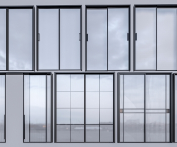 Modern Sliding Door-ID:406409982